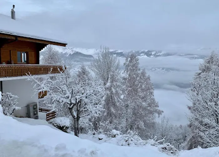 Cozy With Mountain Views Veysonnaz